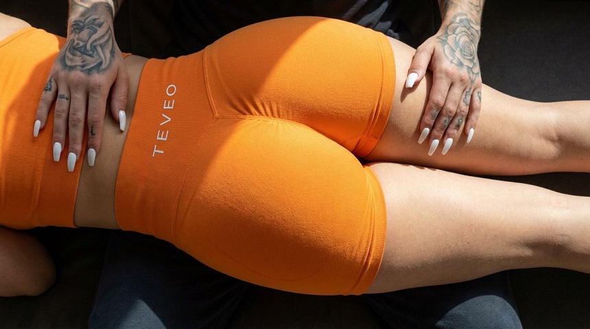 POV Over The Knee Spanking for a Lazy Gym-Girl
